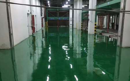 11月西峰西峰环氧地坪施工高峰来袭，梦得来化工多项目同步推进保交付